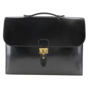 Pre-owned Leather briefcases