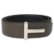 Pre-owned Leather belts