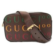 Pre-owned Leather gucci-bags