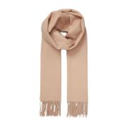 Krystalledet Skjerf - Myk Beige