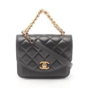 Pre-owned Leather chanel-bags