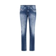 Klassiske Denim Jeans for Daglig Slitasje