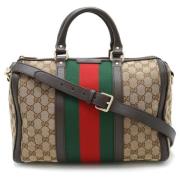 Pre-owned Canvas gucci-bags