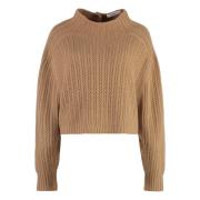 Mock Turtleneck Ull Kasjmir Genser