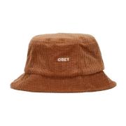 Modig Cord Bucket Hat Brun