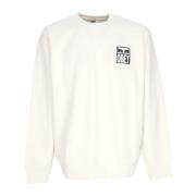 Ikonsk Crewneck Sweatshirt Lett Fransk Terry