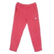 Archaeo Pink Fleece Basketball Tracksuit Bukse