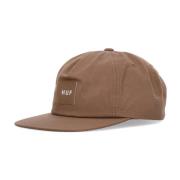 Flat visir lue sett snapback gummi