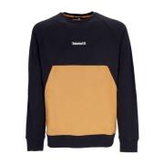 Svart Crewneck Sweatshirt CutSew Stil