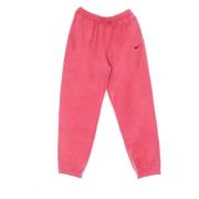 Plush High Rise Jogger Sweatpants Rosa/Svart