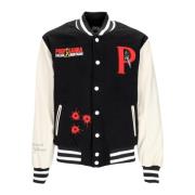 Nightmare Varsity College Jakke Svart/Hvit