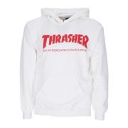 Skatemag Hood White/red Sweatshirt