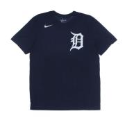 Detroit Tigers Wordmark Tee Midnight Navy