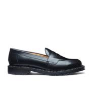 Svart Hi-Shine Penny Loafer Sko