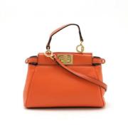 Pre-owned Leather fendi-bags