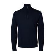 Merino Half Zip Strikket Genser