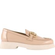 Beige Loafers for kvinner