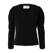 V-Neck Puff Sleeve Top