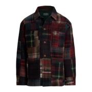 Multicolour Polo Ralph Lauren Plaid Patchwork Wool Jacket Yttertøy