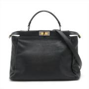 Pre-owned Leather fendi-bags