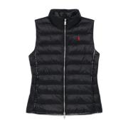 Casual Svart Nylon Vest