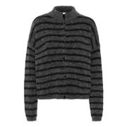 Stripete Kort Cardigan