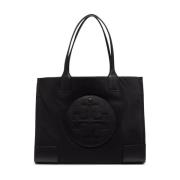 Casual Svart Nylon Tote Bag