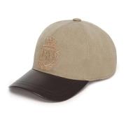 Casual Beige Bomull Baseball Cap