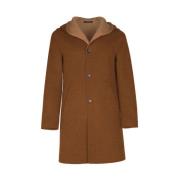 Brun Virgin Wool Jakke Loro Piana