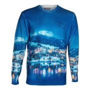 Herre genser. Crew neck, regular fit. Ull. Italiensk laget