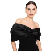 Svart Off-Shoulder Larissa Top