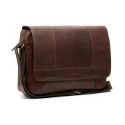 Brun Tampa Skinn Crossbody Laptopveske