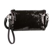 Svart Emmy Clutch for Kvinner