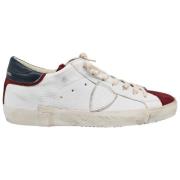 Lave Top Sneakers West Mixage Blanc