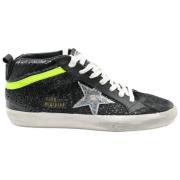 Svart Fluo Midstar Sneakers