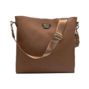 Klassisk Crossbody-veske med Clip-lukking for Hverdagsbruk