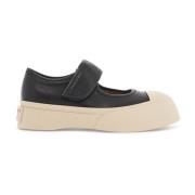 Chunky Plattform Skinn Mary Jane Sneakers