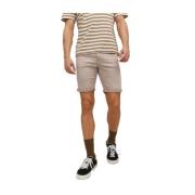 Beige Bermuda Shorts Moderne Stil