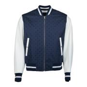 Varsity Denim Bomber