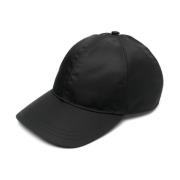 Svart Re-Nylon baseballcaps