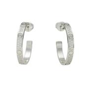 Pre-owned White Gold earrings