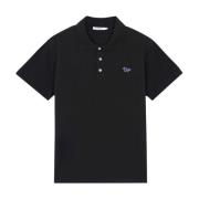 Navy Fox Patch Classic Polo T-Shirt