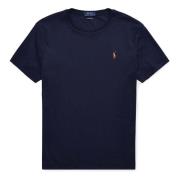 Navy Polo Ralph Lauren Custom Slim Fit Soft Cotton T-Shirt T-Shirt