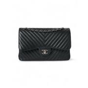 Pre-owned Leather chanel-bags