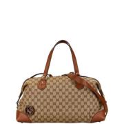 Pre-owned Canvas gucci-bags