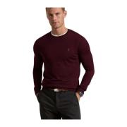 Burgunder Polo Ralph Lauren Long Sleeve Pullover Genser