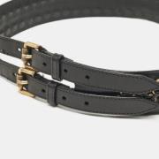 Pre-owned Leather belts