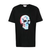 Solarisert Skull Logo T-skjorte