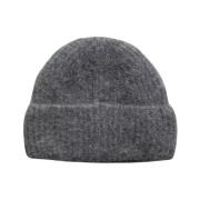 Chunky Mørk Grå Beanie Lue