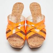 Pre-owned Fabric sandals